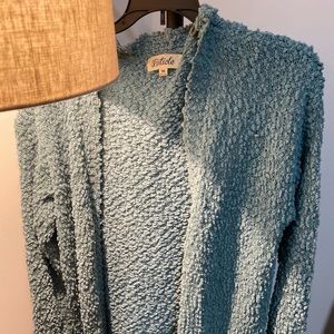 Listicle popcorn cardigan